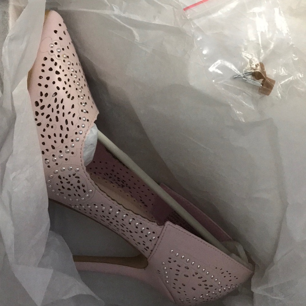 Brand new plush heels